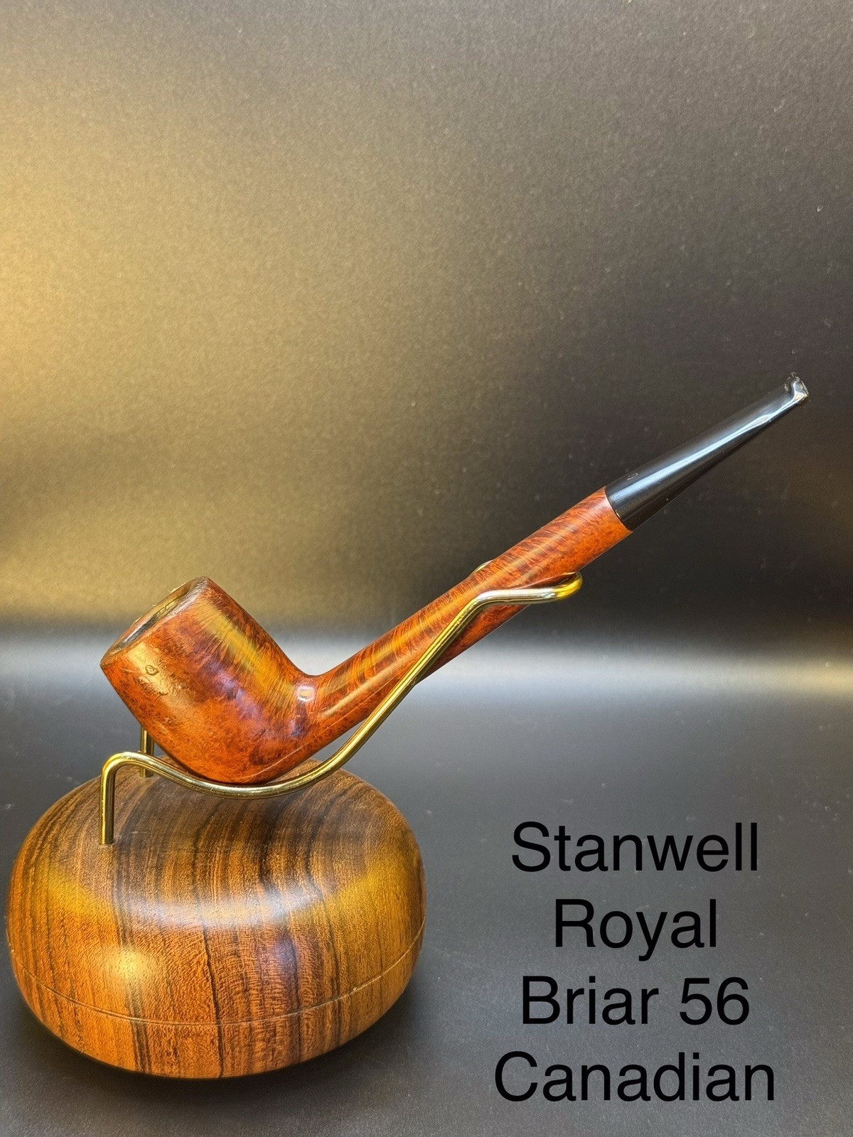 Vintage Stanwell Royal Briar 56 Canadian Tobacco Pipe