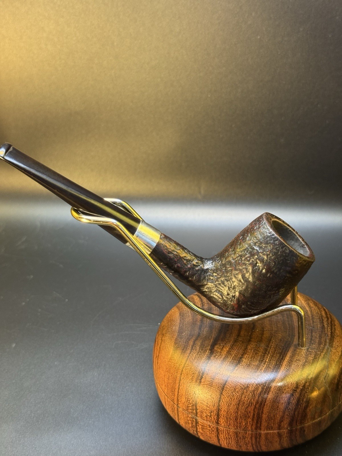 Vintage Stanwell Sterling Blasted Billiard Tobacco Pipe - Image 3