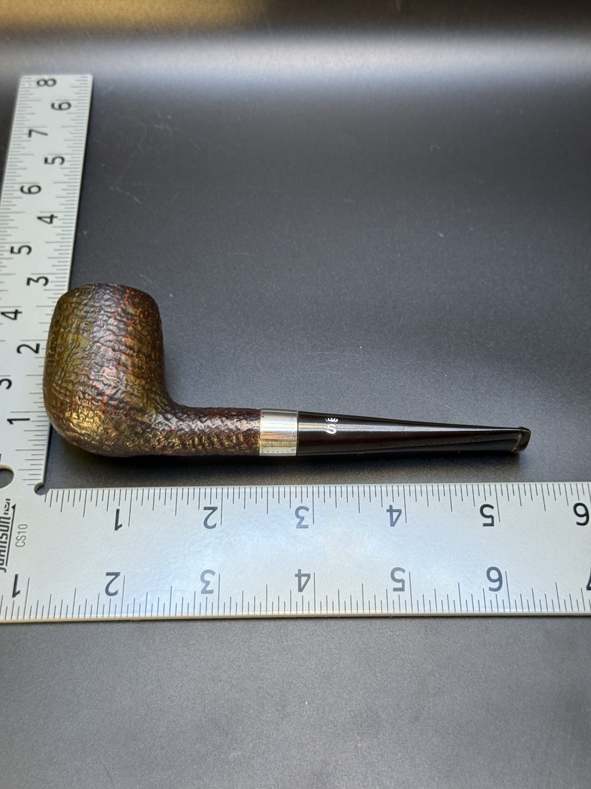 Vintage Stanwell Sterling Blasted Billiard Tobacco Pipe - Image 5