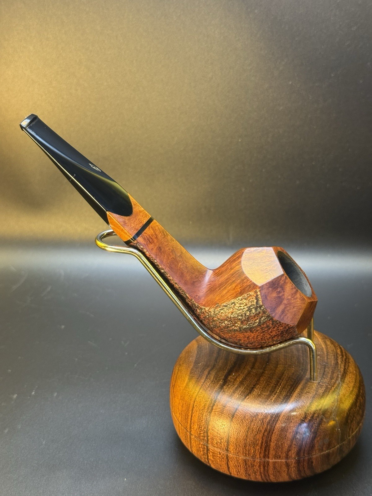 Vintage 2000 Savinelli Faceted Panel Pipe Tobacco Pipe - Image 3