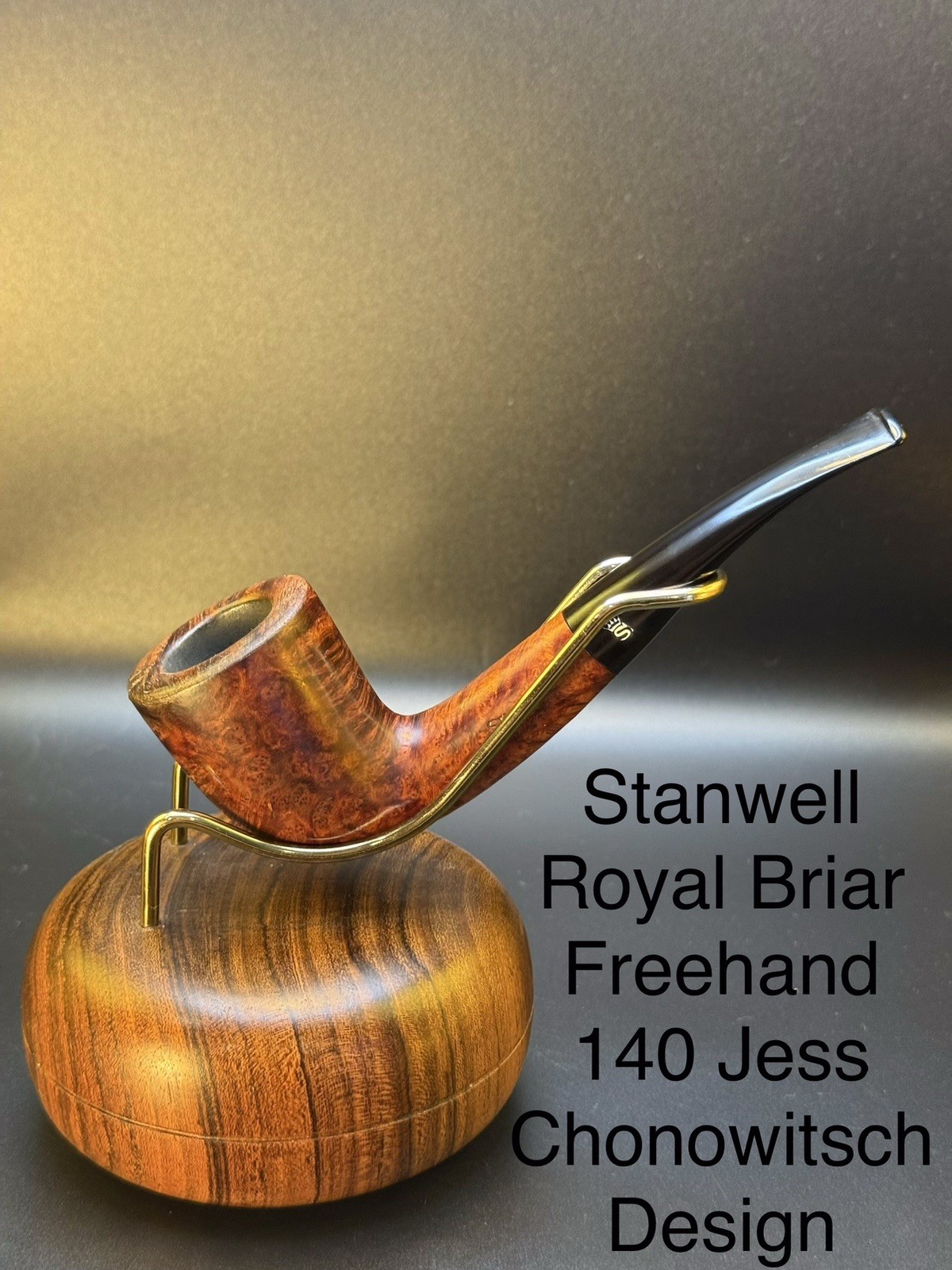 Vintage Stanwell Royal Briar Freehand 140 Jess Chonowitsch Design Tobacco Pipe
