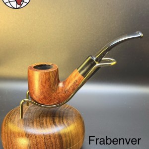 Vintage Frabenver  Bent Billiard 104 Tobacco Pipe