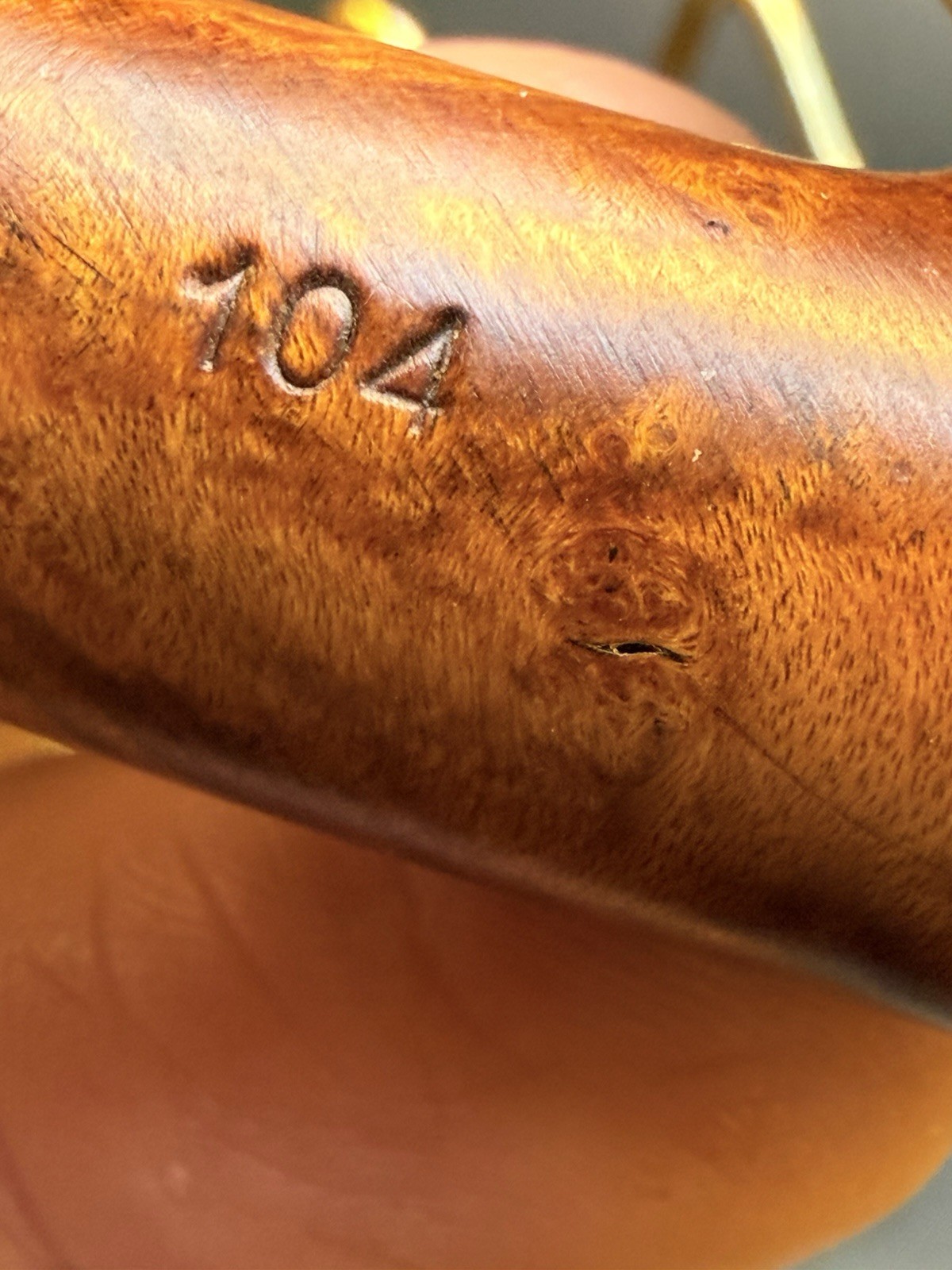 Vintage Frabenver Bent Billiard 104 Tobacco Pipe - Image 6