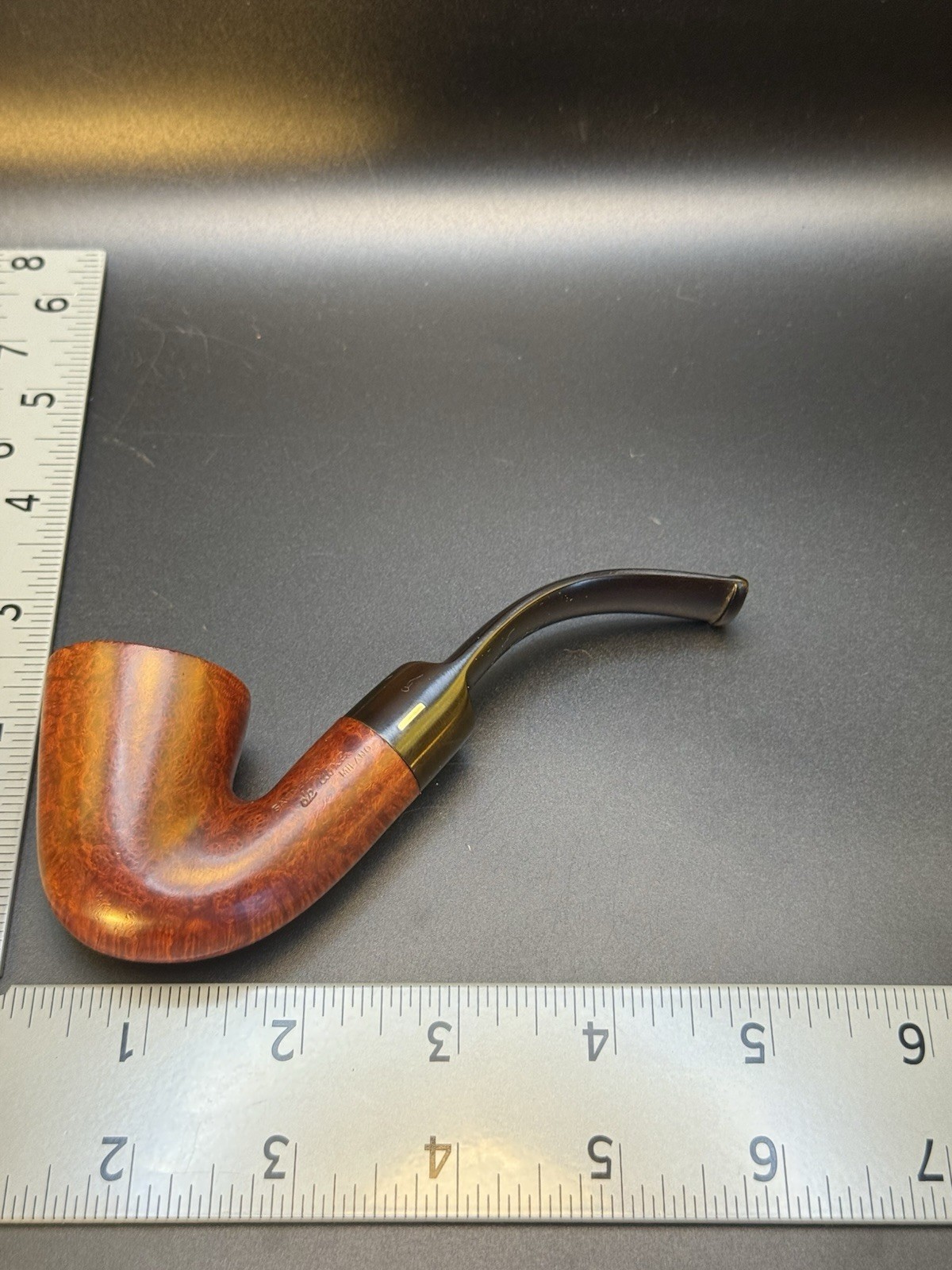 Vintage Savinelli De Luxe Milano 621 Bent Dublin Tobacco Pipe - Image 4