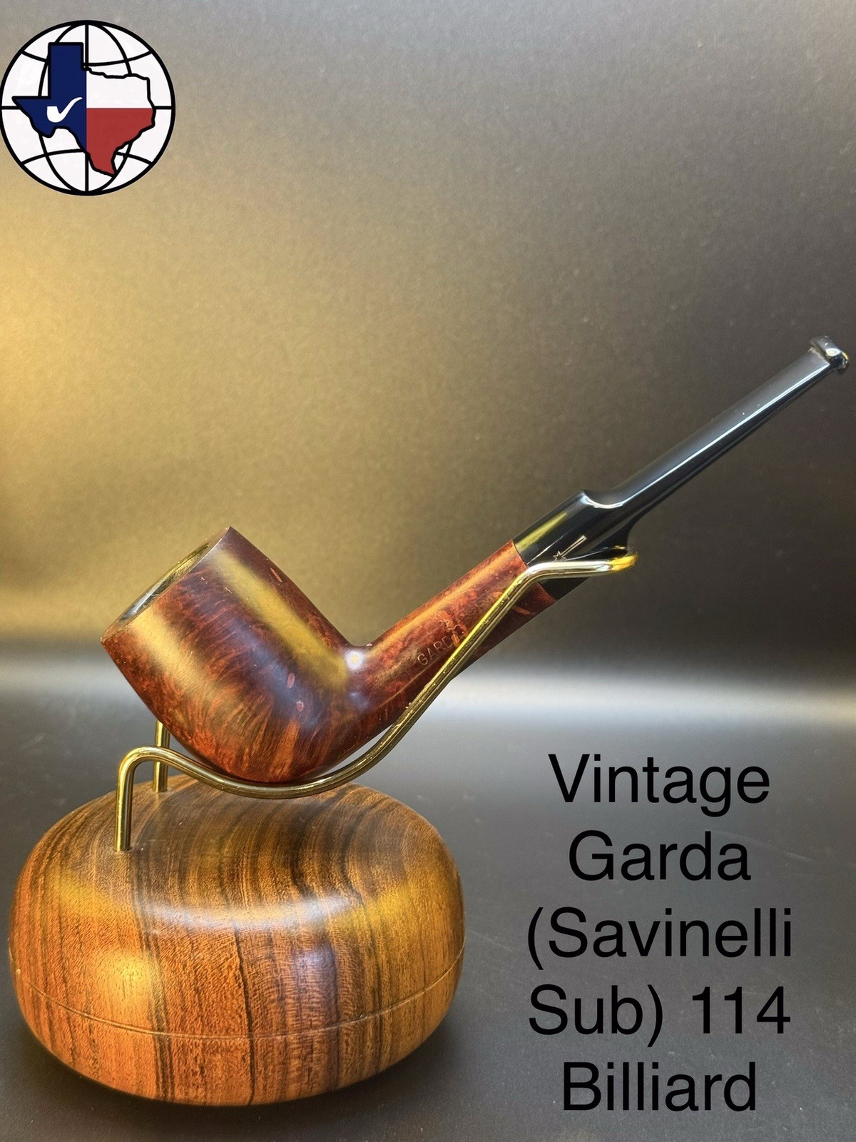 Vintage Garda (Savinelli Sub) 114 Billiard Tobacco Pipe
