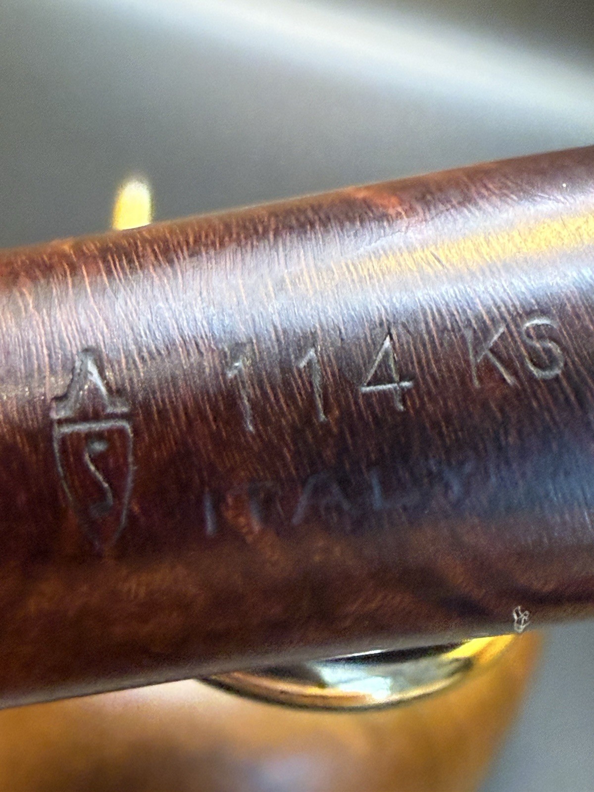 Vintage Garda (Savinelli Sub) 114 Billiard Tobacco Pipe - Image 8