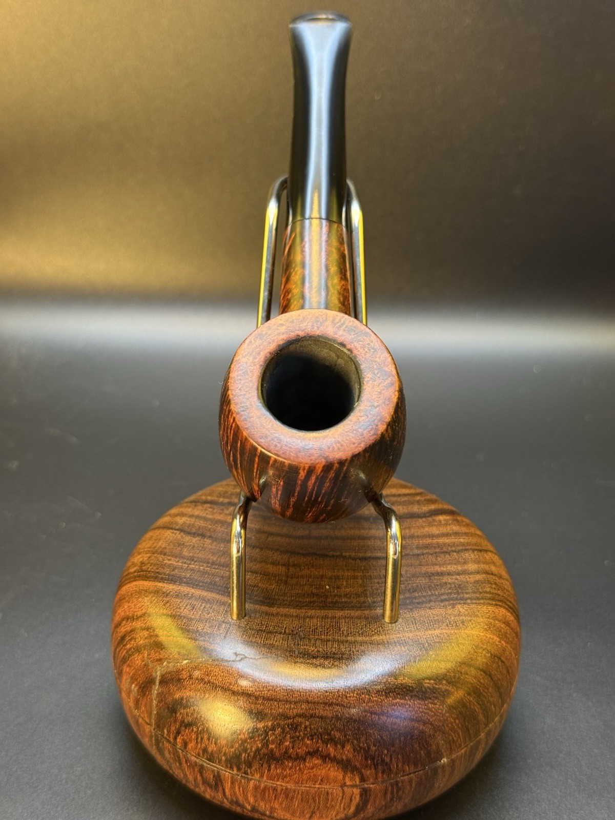 Vintage Schmidt Handmade Straight Grain Billiard Tobacco Pipe - Image 2