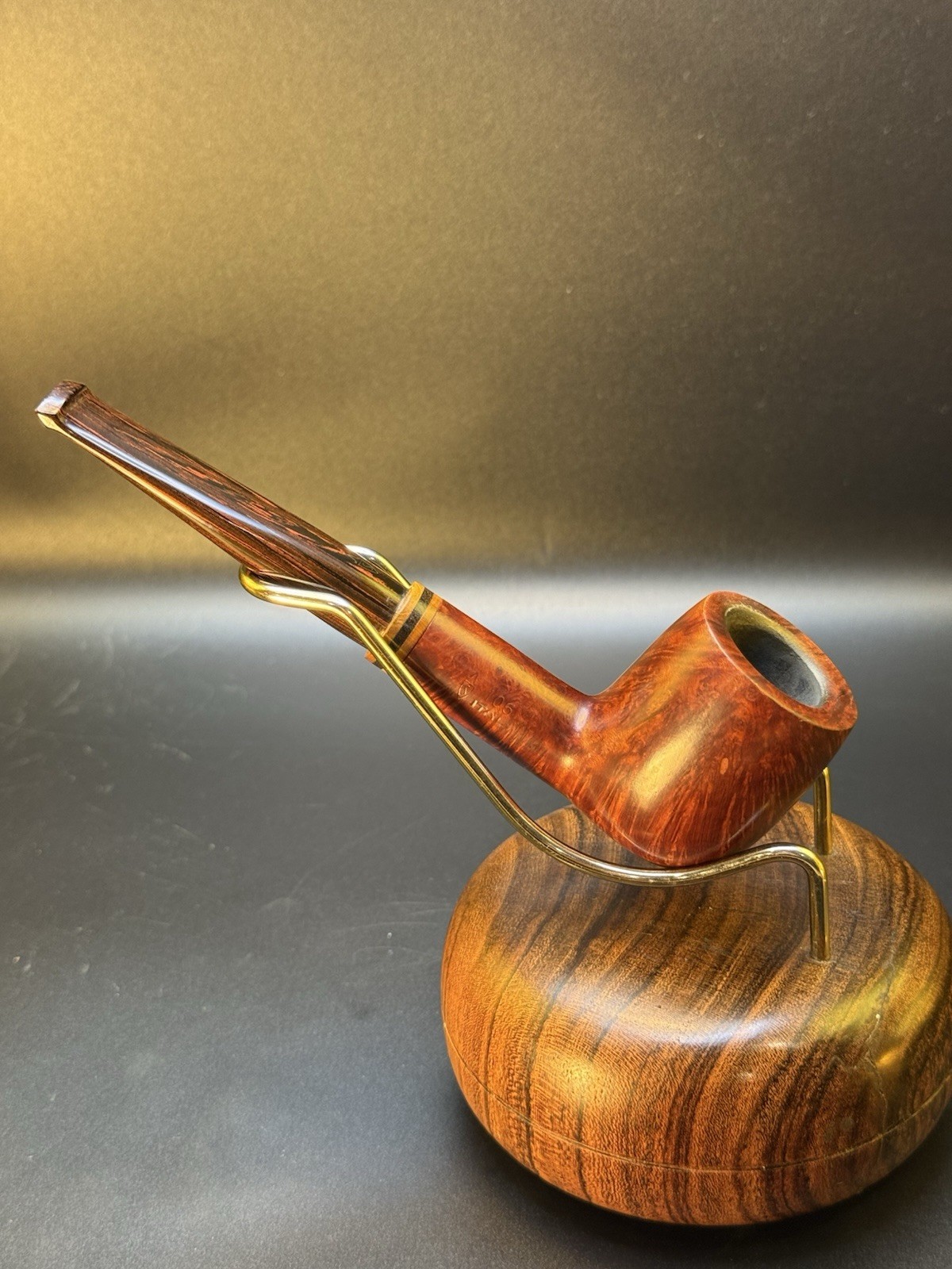 Vintage Savinelli U98 106 Billiard W/Cumberland Tobacco Pipe - Image 3