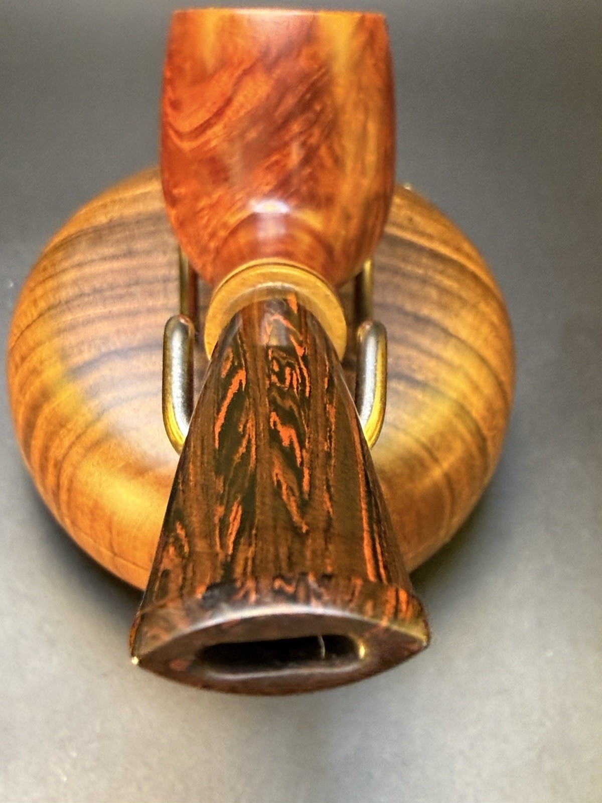 Vintage Savinelli U98 106 Billiard W/Cumberland Tobacco Pipe - Image 4