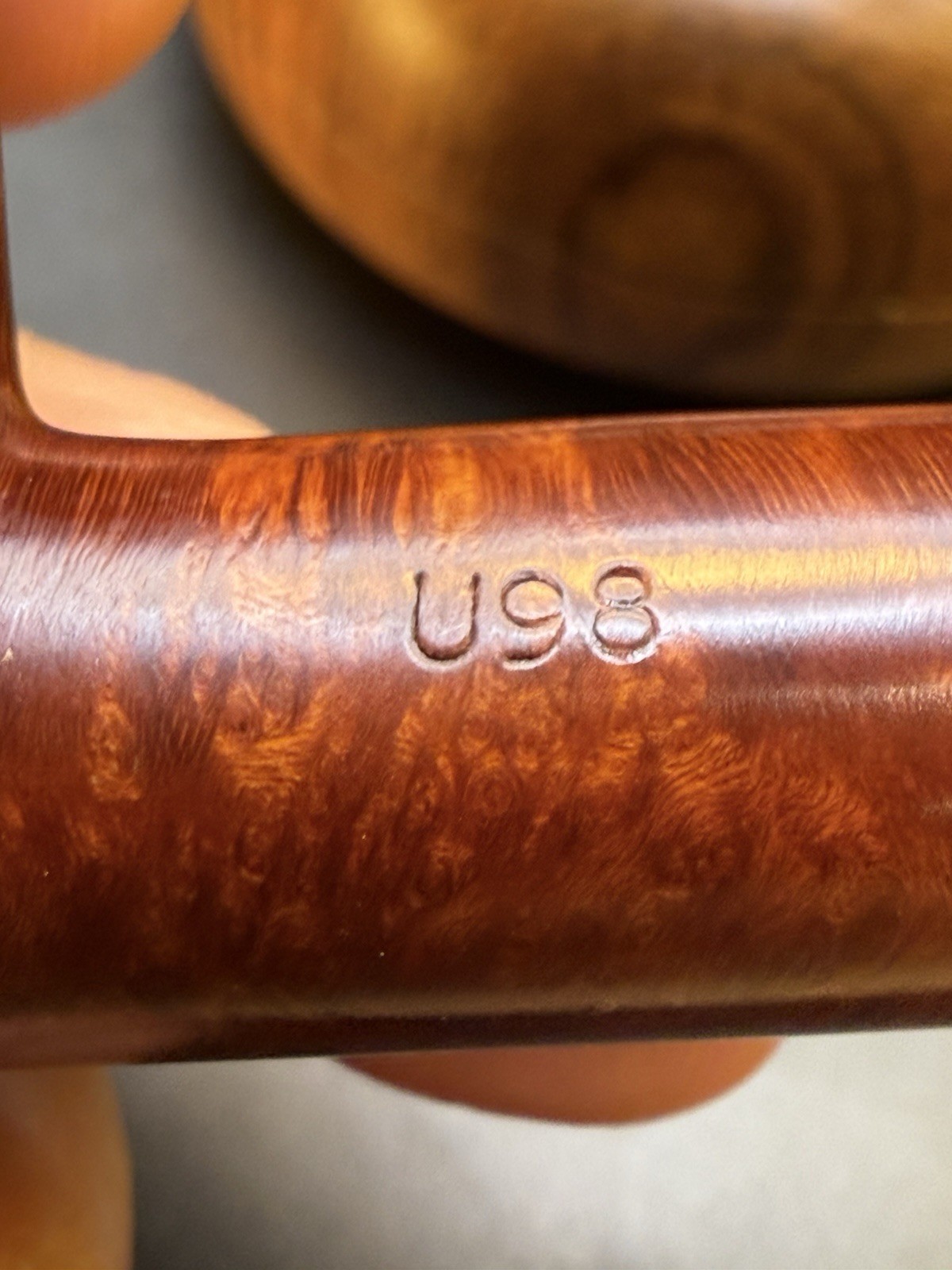 Vintage Savinelli U98 106 Billiard W/Cumberland Tobacco Pipe - Image 7