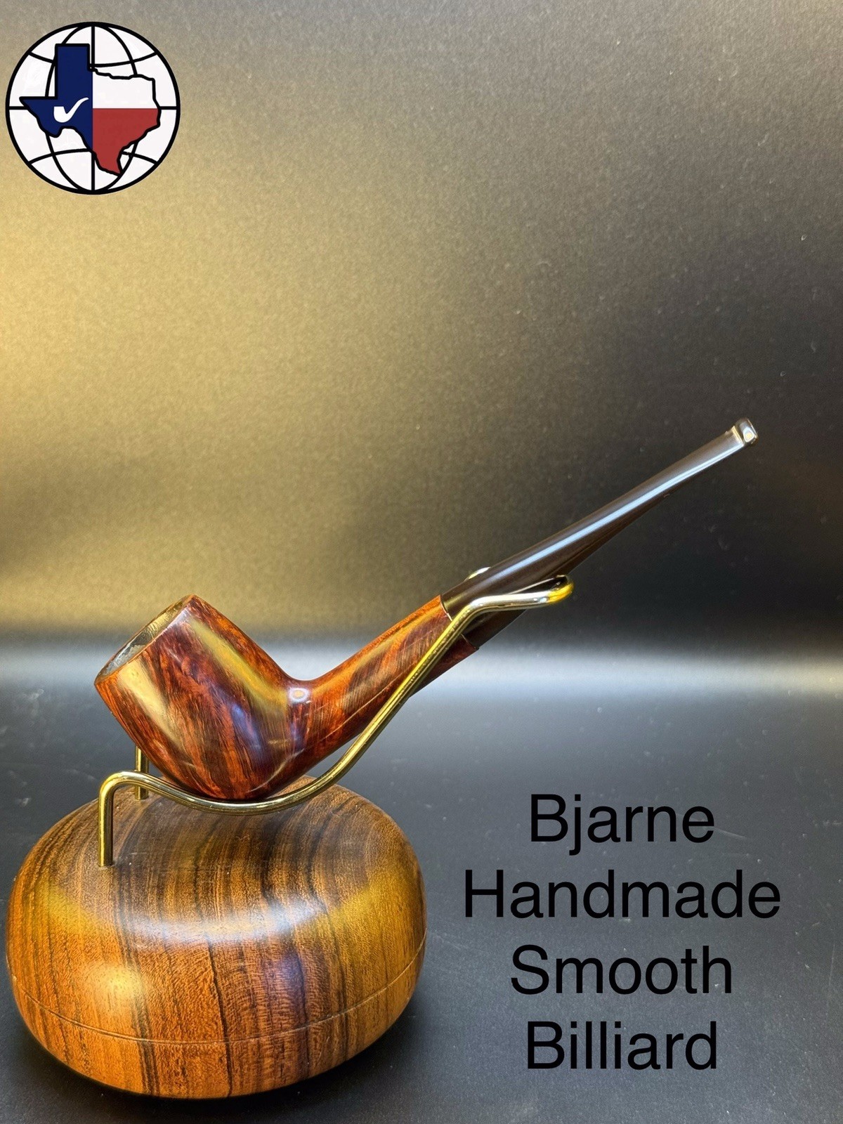 Vintage Bjarne Hand Made Smooth Billiard Tobacco Pipe