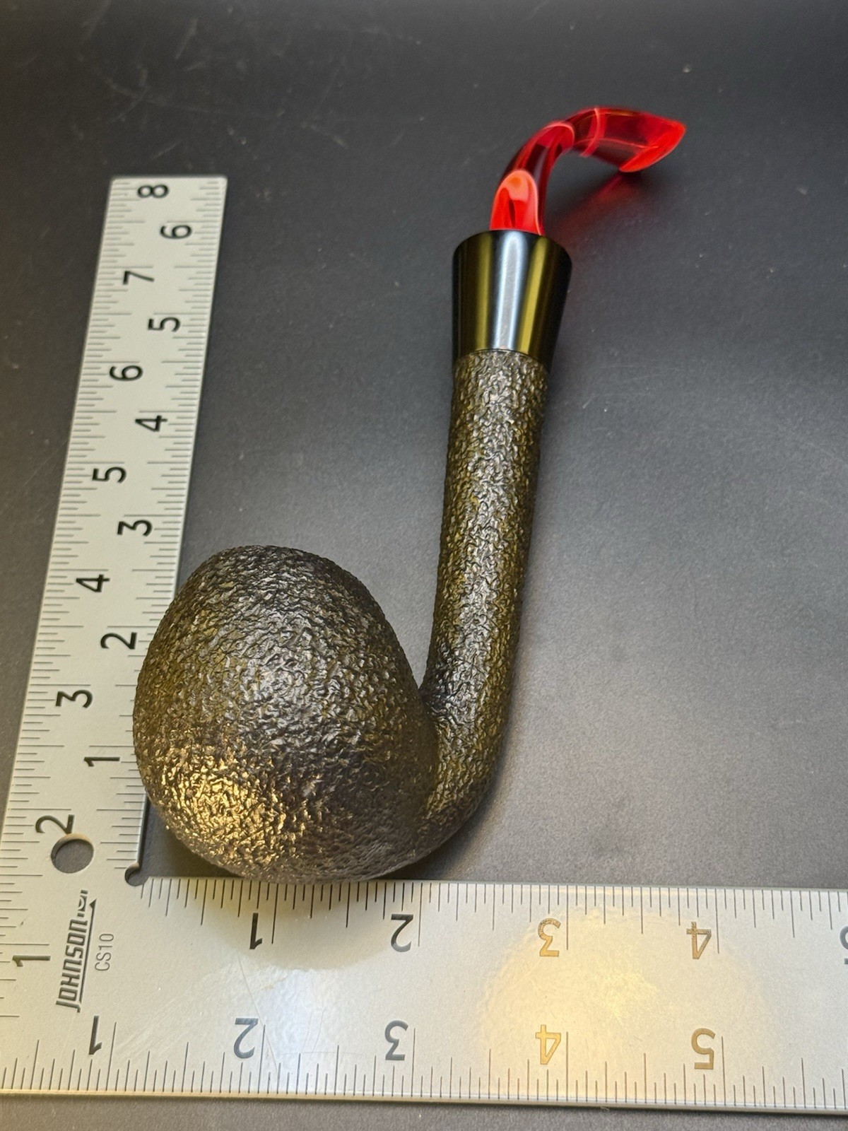 Artisan Jaroslav Vesely Full Bent Egg 9mm Brand New Tobacco Pipe - Image 5