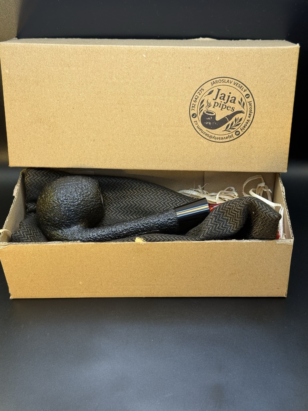 Artisan Jaroslav Vesely Full Bent Egg 9mm Brand New Tobacco Pipe - Image 7