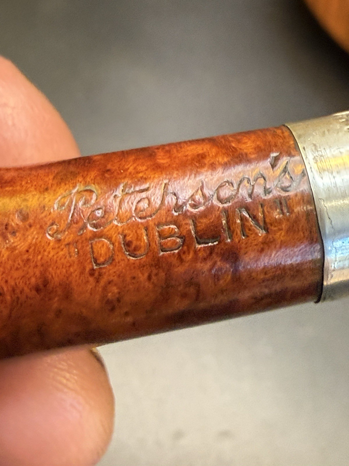 1999 Peterson “Dublin” Brandy D5 Tobacco Pipe - Image 6