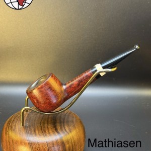 Vintage Mathiasen Danish Nose Warmer Pot Tobacco Pipe