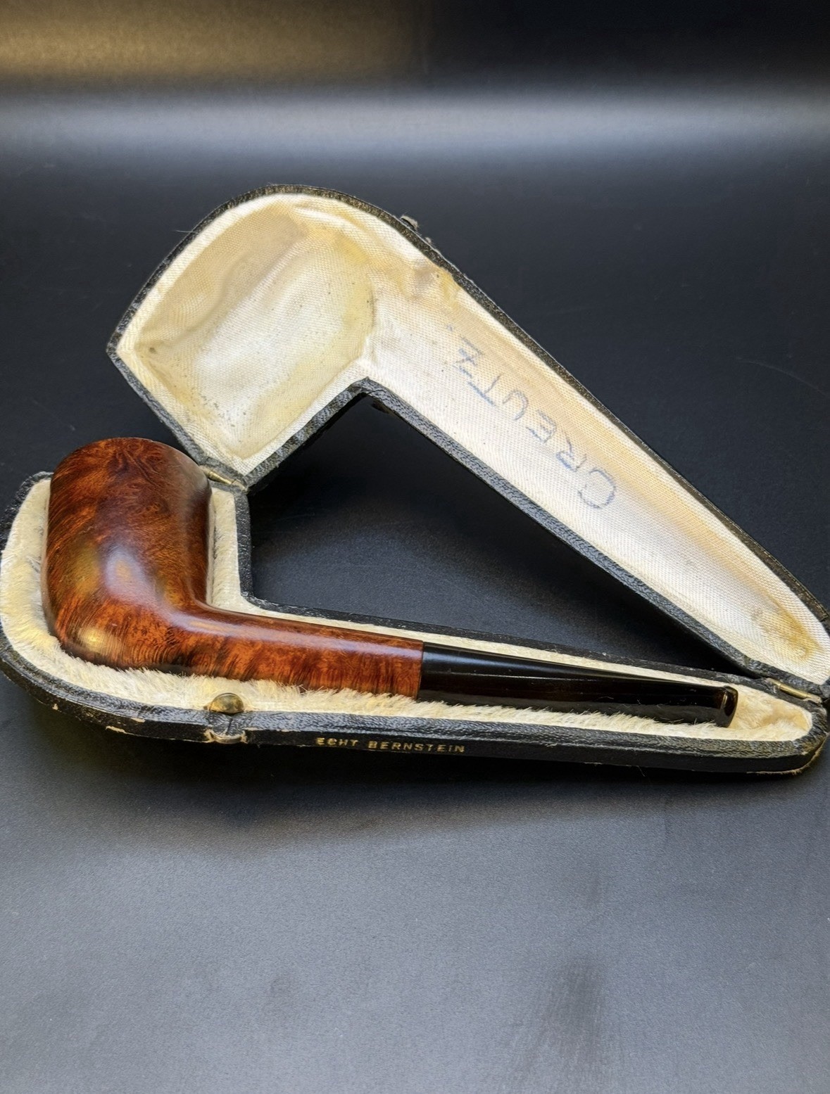 Rare 1929 Dunhill Patent Innertube Dublin Tobacco Pipe Cased - Image 11