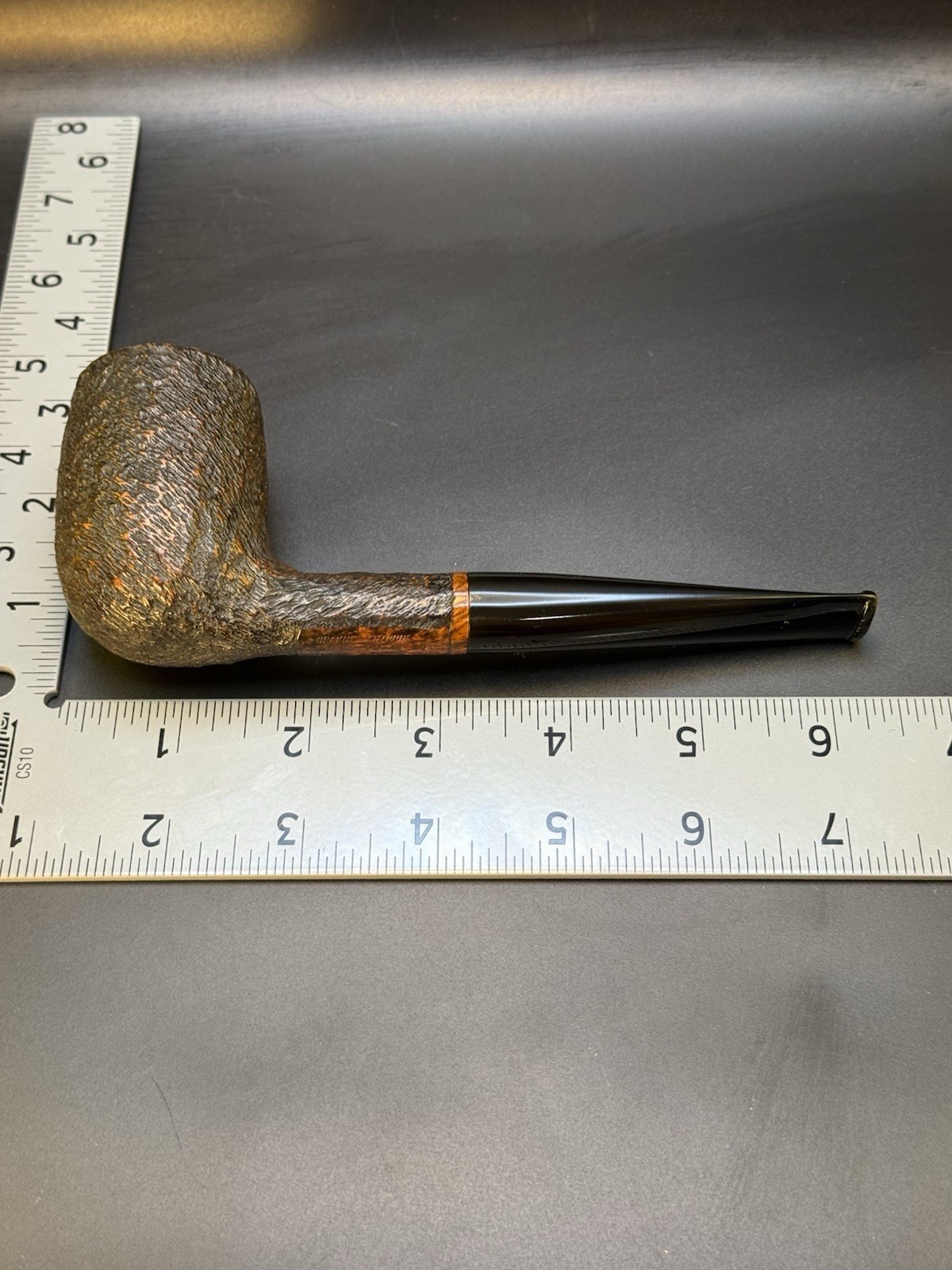 Vintage Brakner Bella Danica Antique Handcut Billiard Tobacco Pipe - Image 6