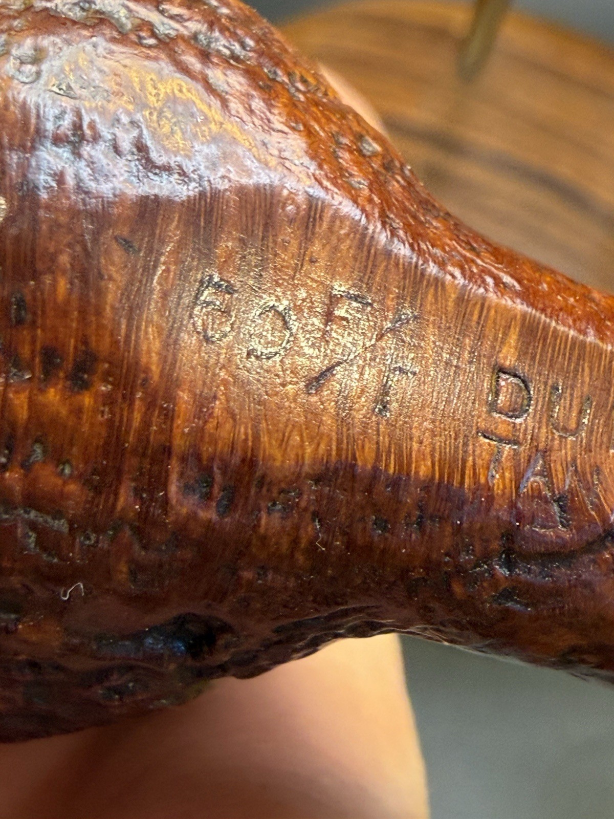 Vintage 1965 Dunhill Tanshell Group 4 Billiard Tobacco Pipe - Image 5