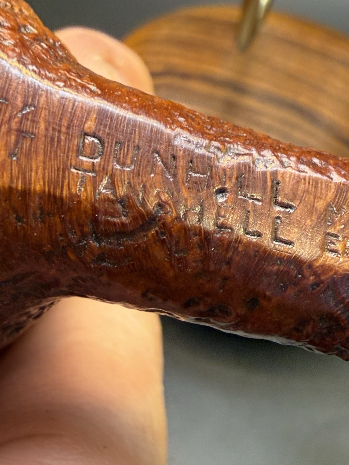 Vintage 1965 Dunhill Tanshell Group 4 Billiard Tobacco Pipe - Image 6