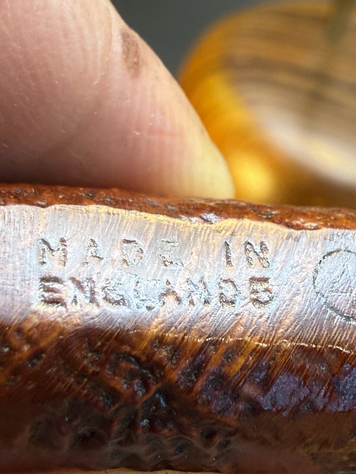 Vintage 1965 Dunhill Tanshell Group 4 Billiard Tobacco Pipe - Image 7