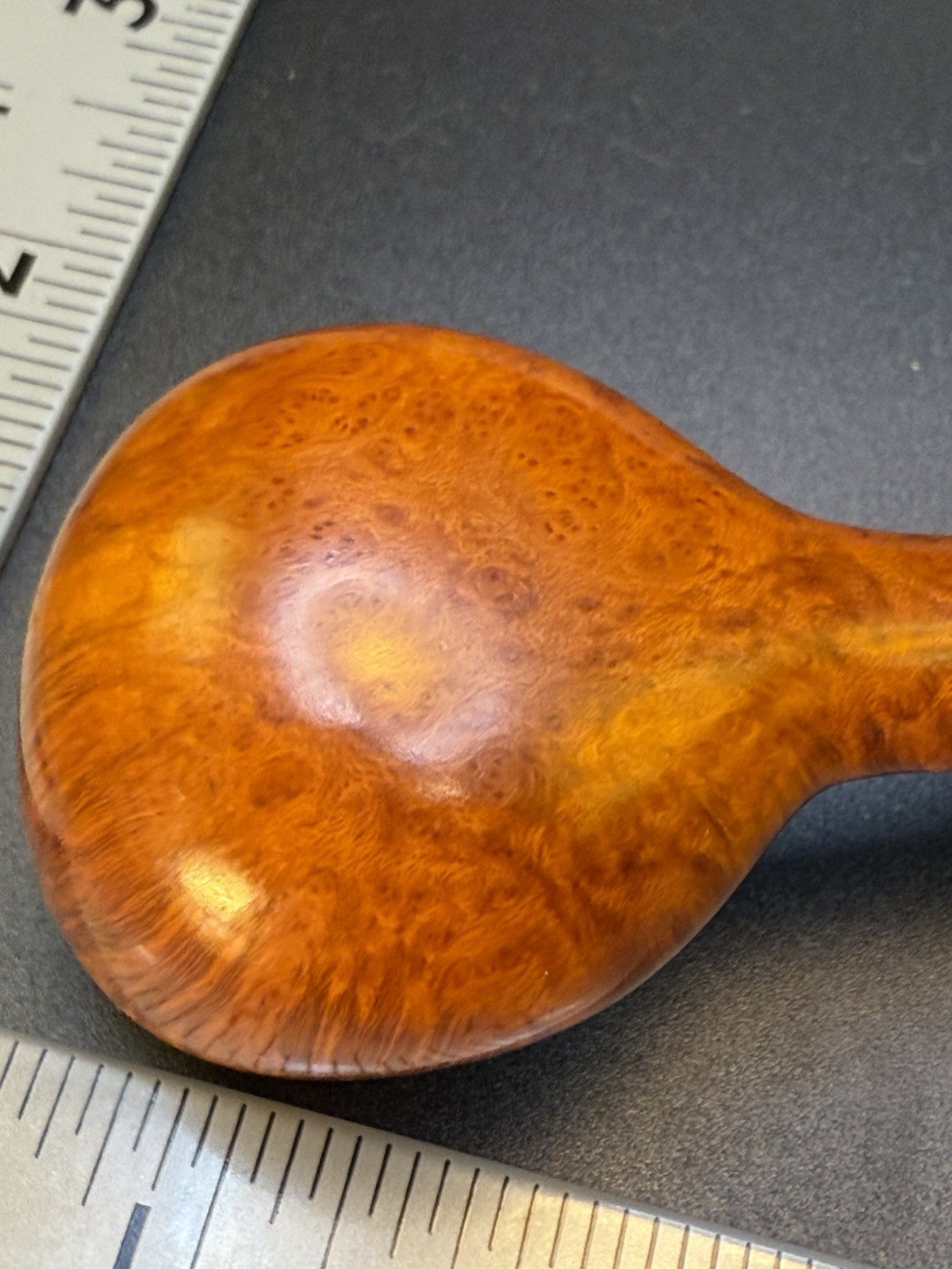 Artisan Brandon Daniels Smooth Pot W/Bamboo Tobacco Pipe - Image 6