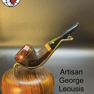 Artisan George Leousis NAPS POY 2022 Bulldog Tobacco Pipe