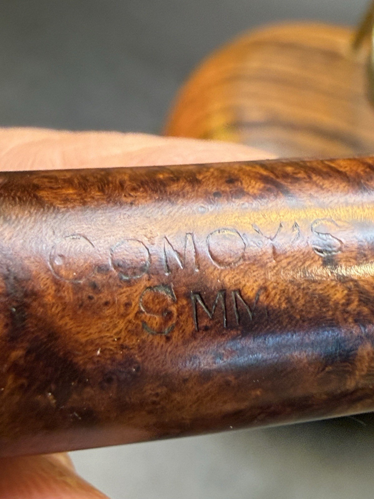 Vintage Comoy’s 9mm 186 Billiard Tobacco Pipe - Image 6