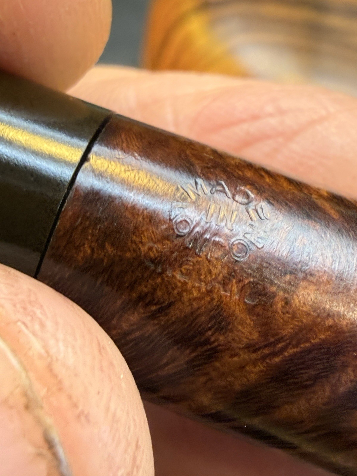 Vintage Comoy’s 9mm 186 Billiard Tobacco Pipe - Image 7