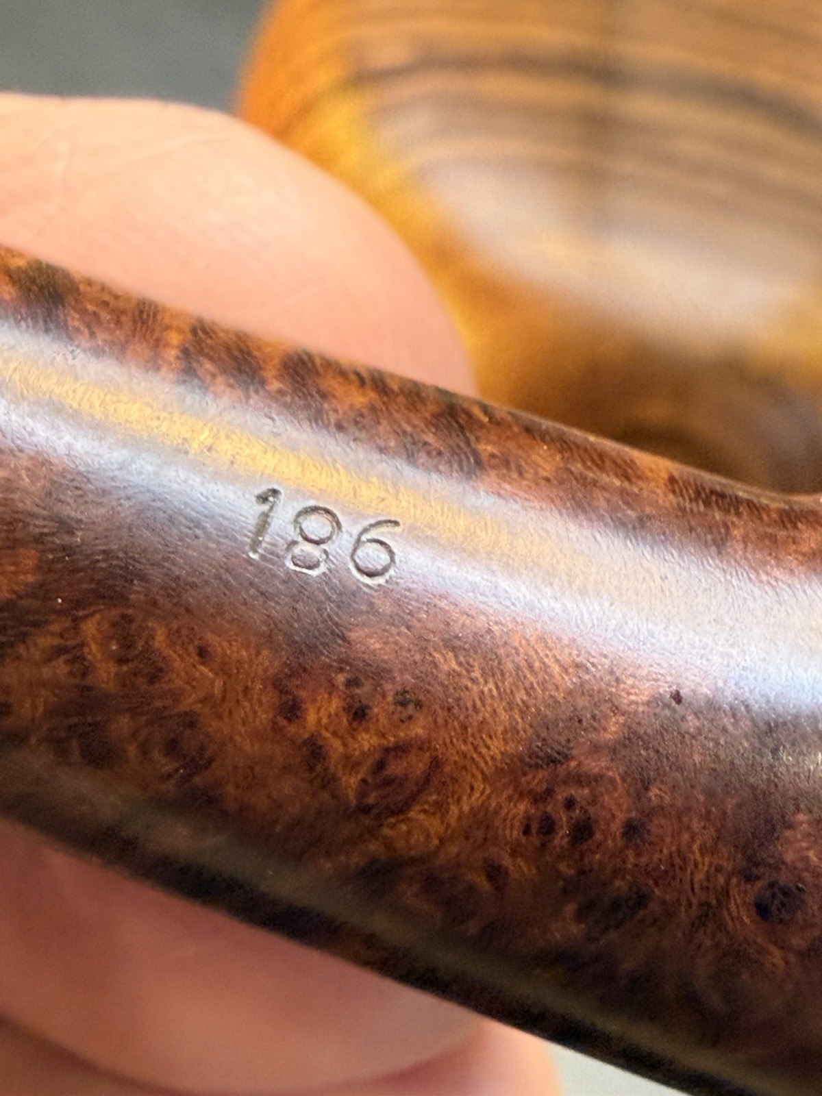 Vintage Comoy’s 9mm 186 Billiard Tobacco Pipe - Image 8