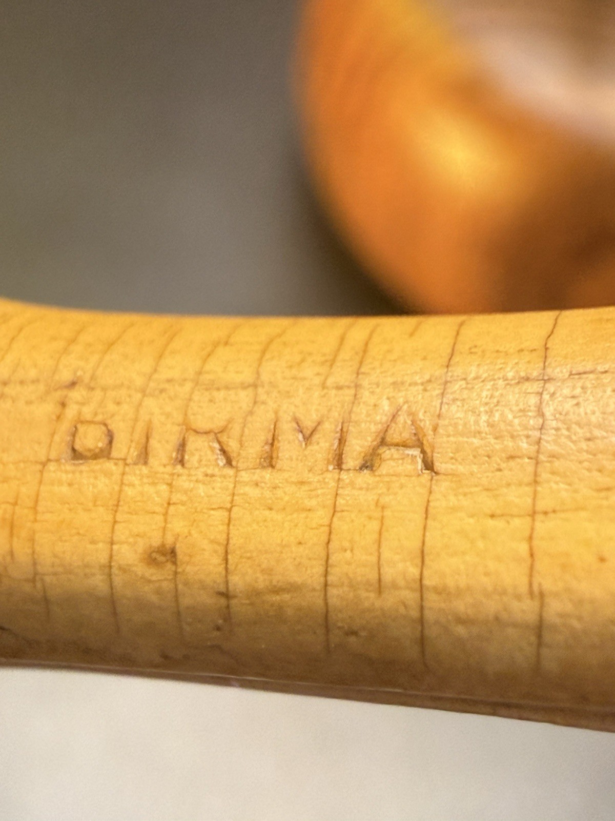 Vintage Birma Bamboo Shank Dublin Tobacco Pipe - Image 6