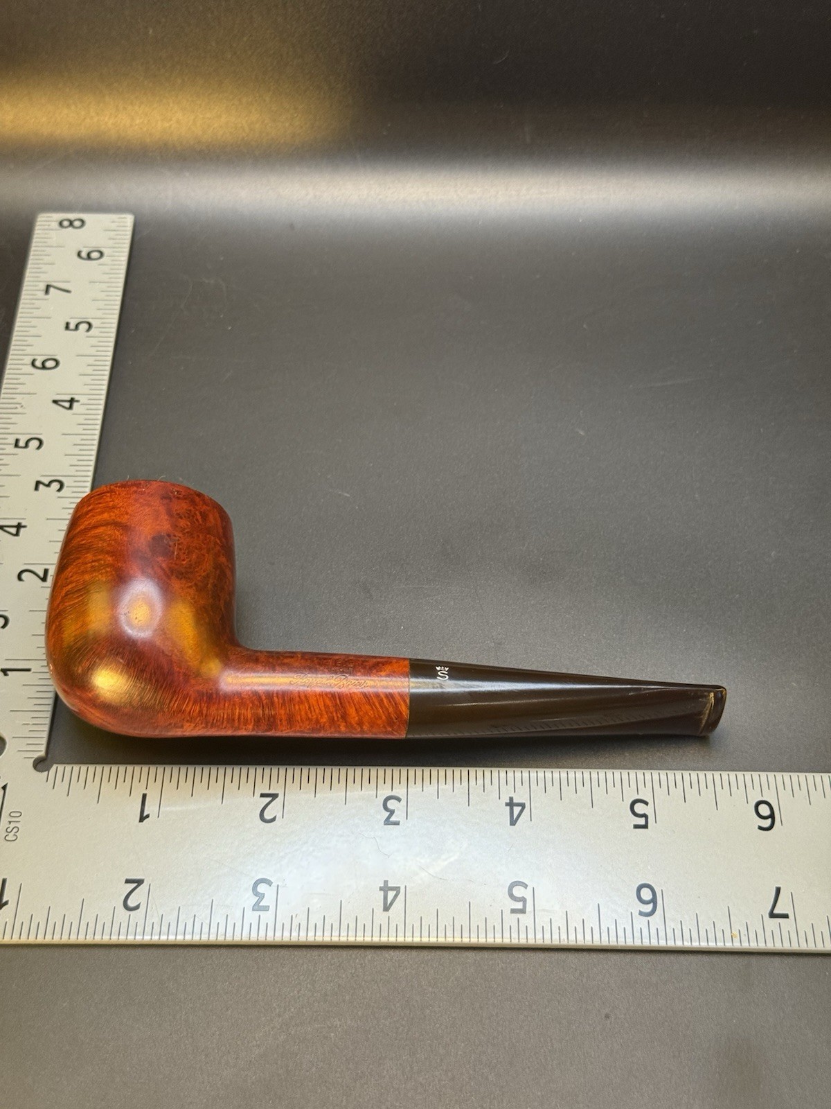Vintage C. 1960s Regd Stanwell Royal Briar 88 Billiard Tobacco Pipe - Image 5