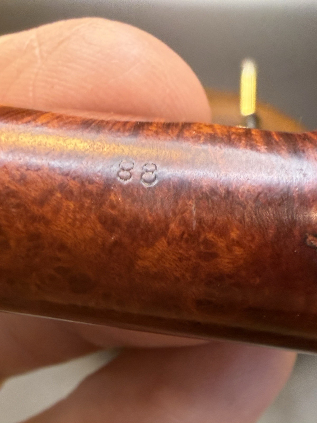 Vintage C. 1960s Regd Stanwell Royal Briar 88 Billiard Tobacco Pipe - Image 7