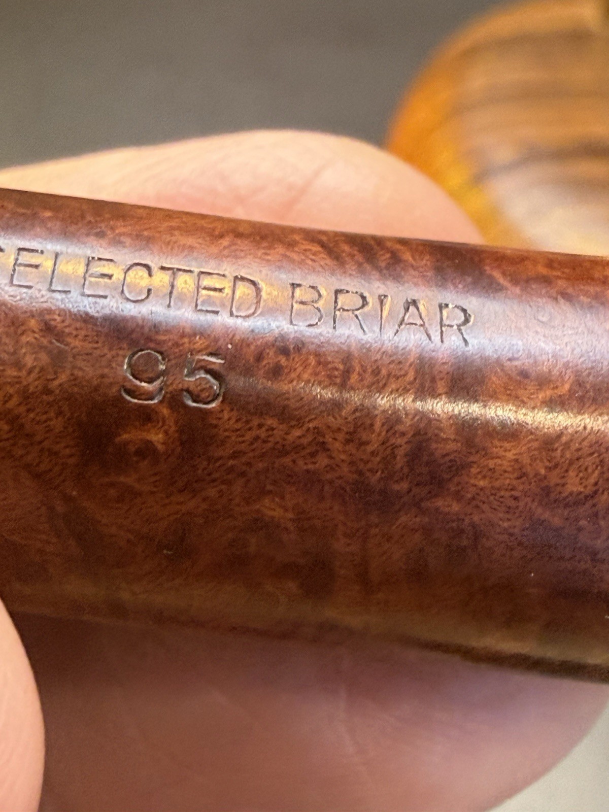 Vintage C. 1960s Regd Stanwell Hand Made 95 Billiard Tobacco Pipe - Image 7