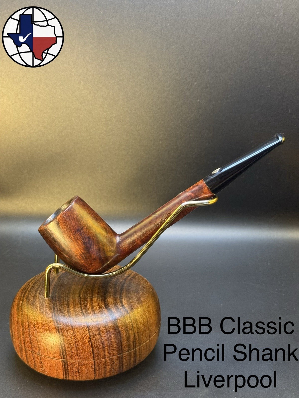 Vintage BBB Classic Pencil Shank Liverpool Tobacco Pipe