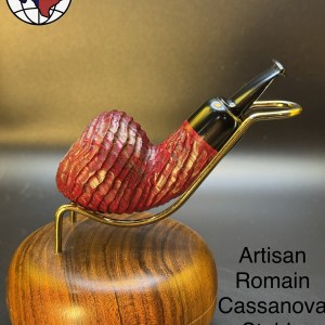 Artisan Romain Casanova Stubby Acorn Tobacco Pipe