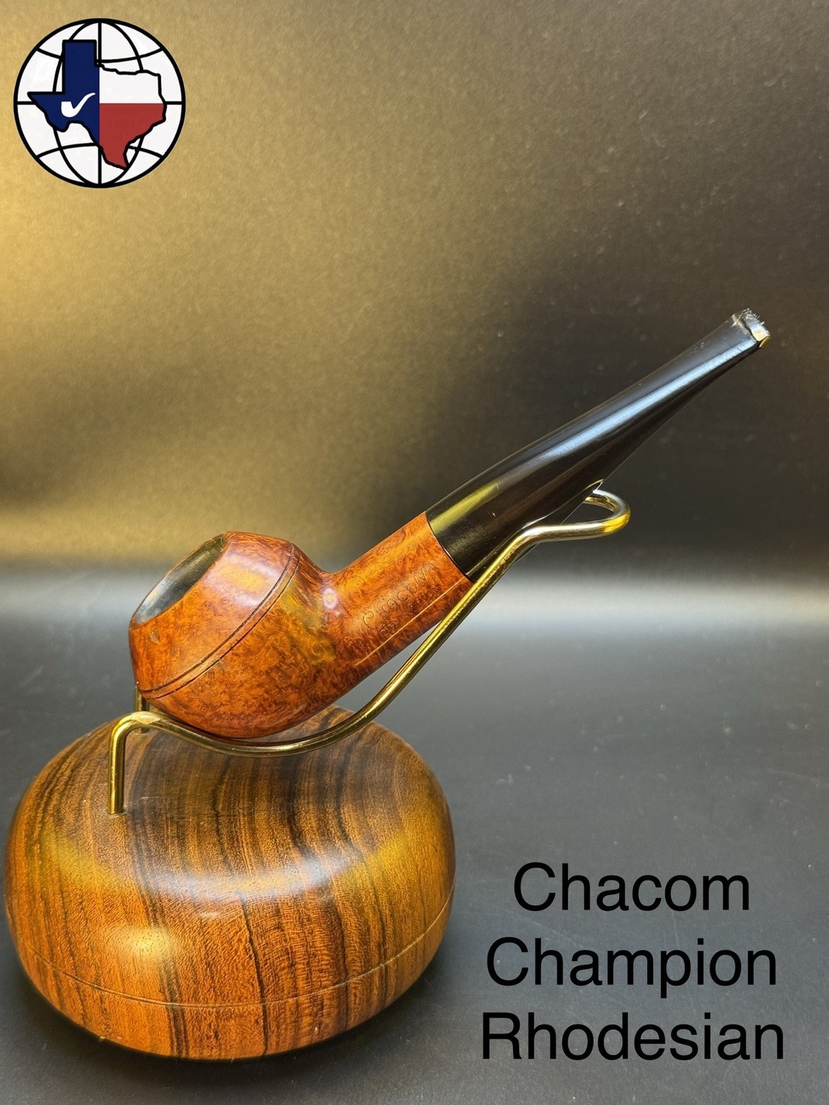 Vintage Chacom Champion Rhodesian Tobacco Pipe