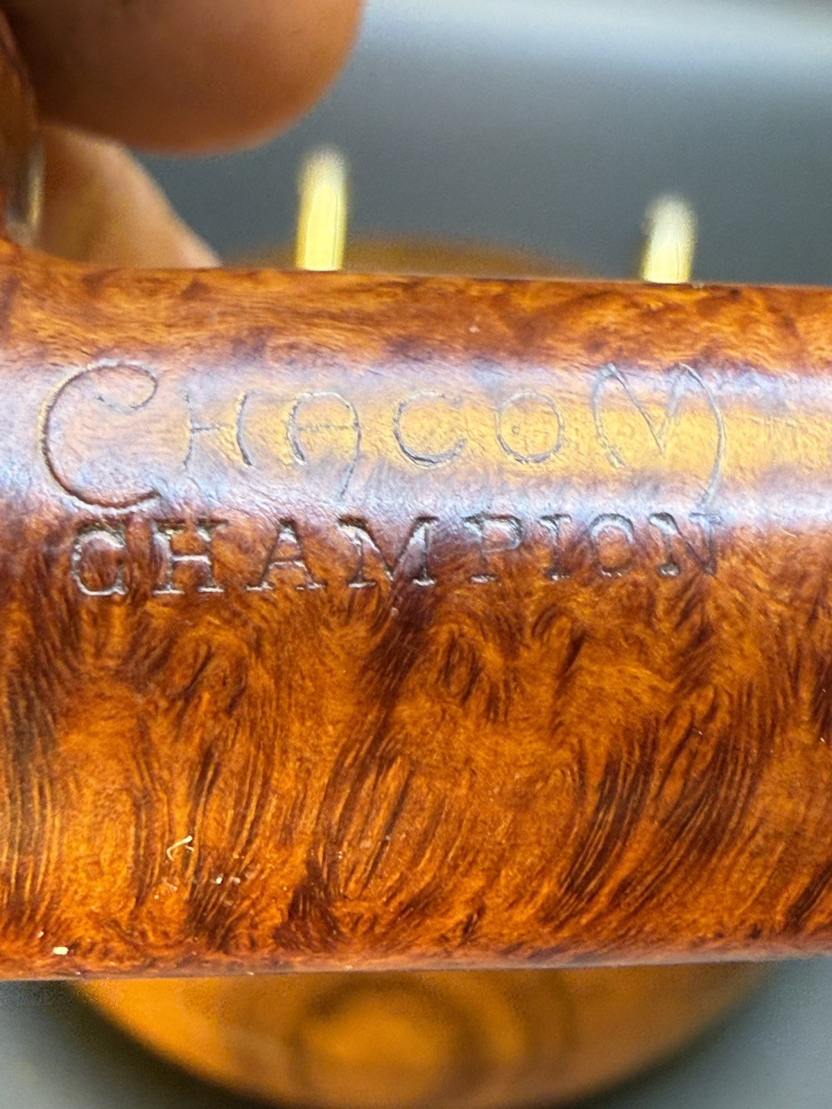 Vintage Chacom Champion Rhodesian Tobacco Pipe - Image 6
