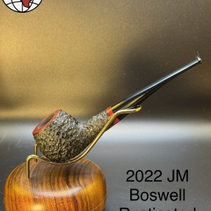 2022 JM Boswell Rusticated Pot Tobacco Pipe