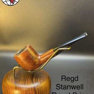 Vintage Regd Stanwell Royal Briar Pot 345 Tobacco Pipe