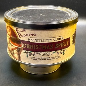 2022 Limited Edition Seattle Pipe Club Christmas Spirit Plum Pudding 438/1200