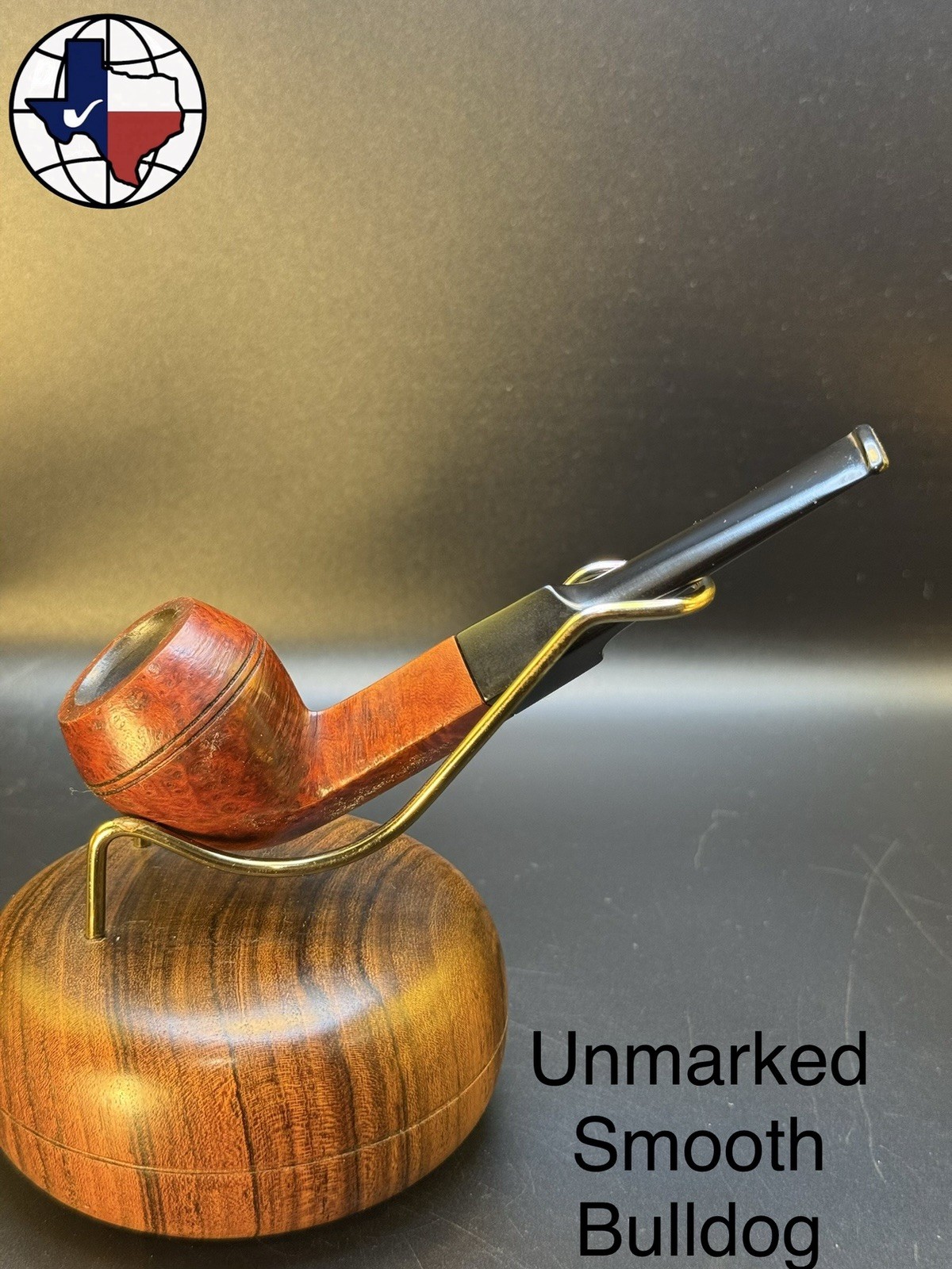Unmarked Smooth Bulldog Tobacco Pipe