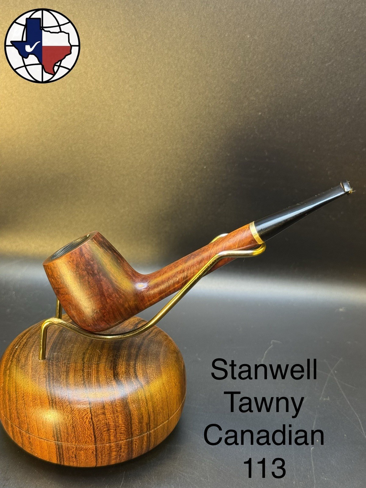 Vintage Stanwell Tawny Canadian 113 Tobacco Pipe