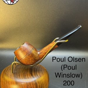 Vintage Poul Olsen (Poul Winslow) 200 Canted Rhodesian Tobacco Pipe