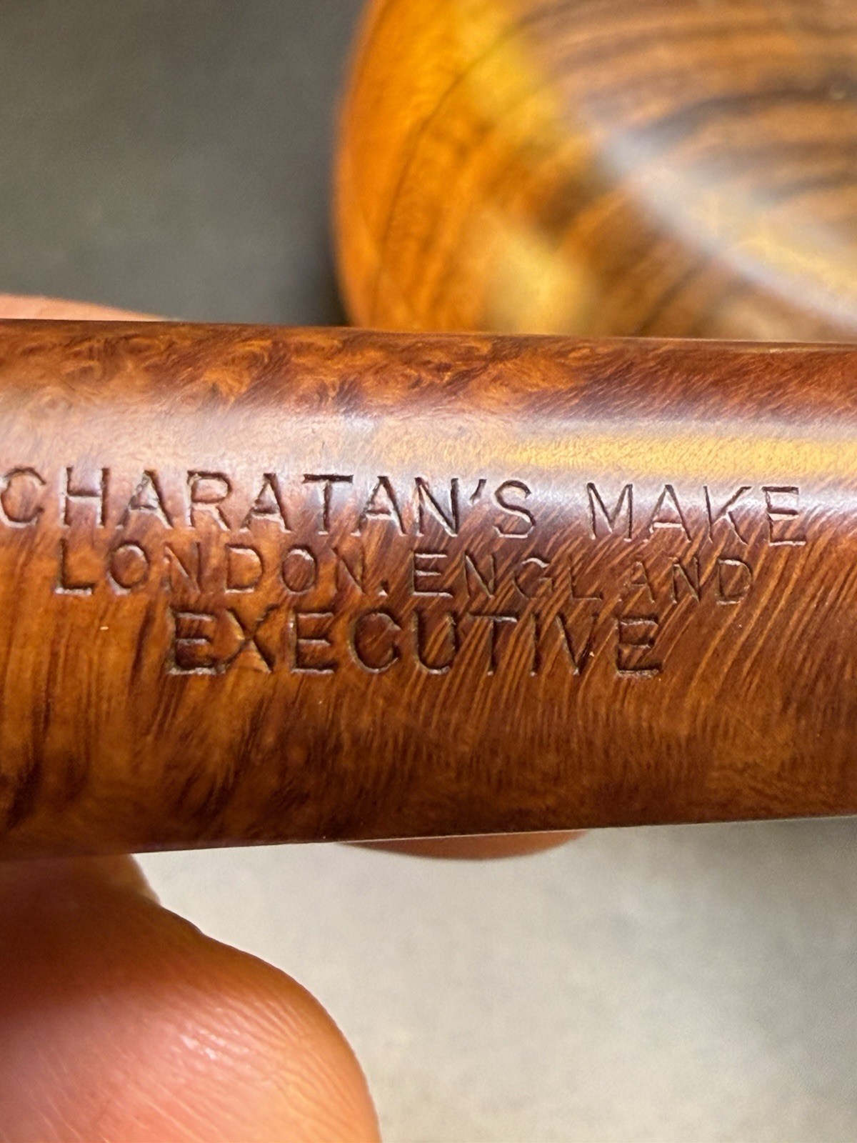 Vintage Charatans Extra Large Lane Era Executive Tobacco Pipe - Image 6