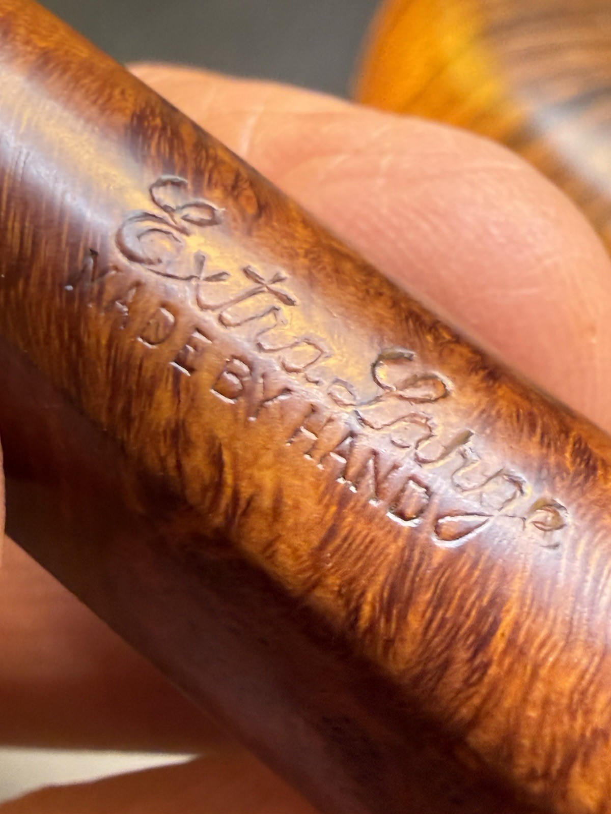 Vintage Charatans Extra Large Lane Era Executive Tobacco Pipe - Image 8