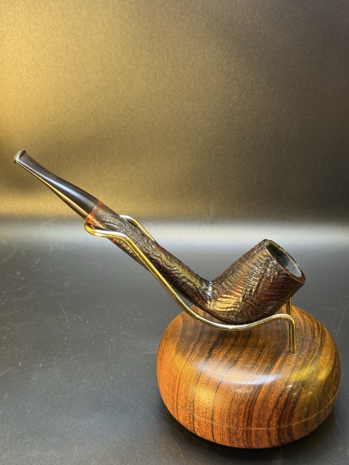 Vintage Bjorn Thurmann Blasted Canadian Tobacco Pipe - Image 3