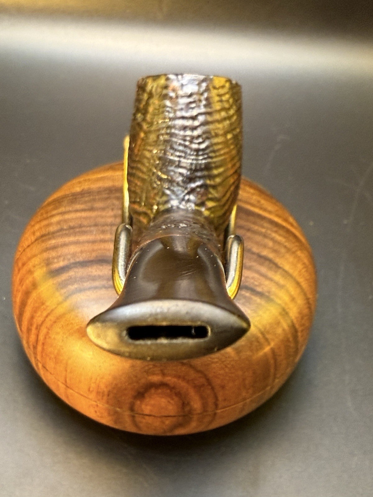 Vintage Bjorn Thurmann Blasted Canadian Tobacco Pipe - Image 4