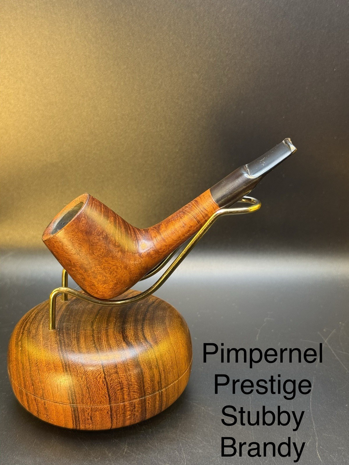 Vintage Pimpernel Prestige Stubby Brandy Tobacco Pipe