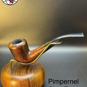 Vintage Pimpernel Blue Bent Dublin Tobacco Pipe