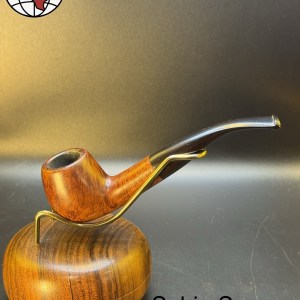 Vintage Sahin Super Bent Apple Tobacco Pipe